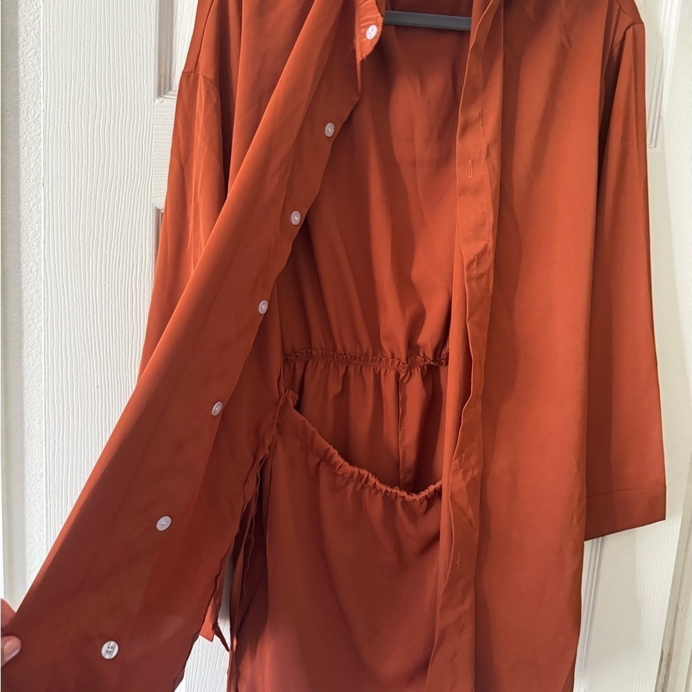 Amazon Women's Button Down Romper - Picture 5 of 5
